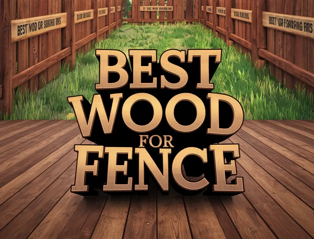 best wood for fence